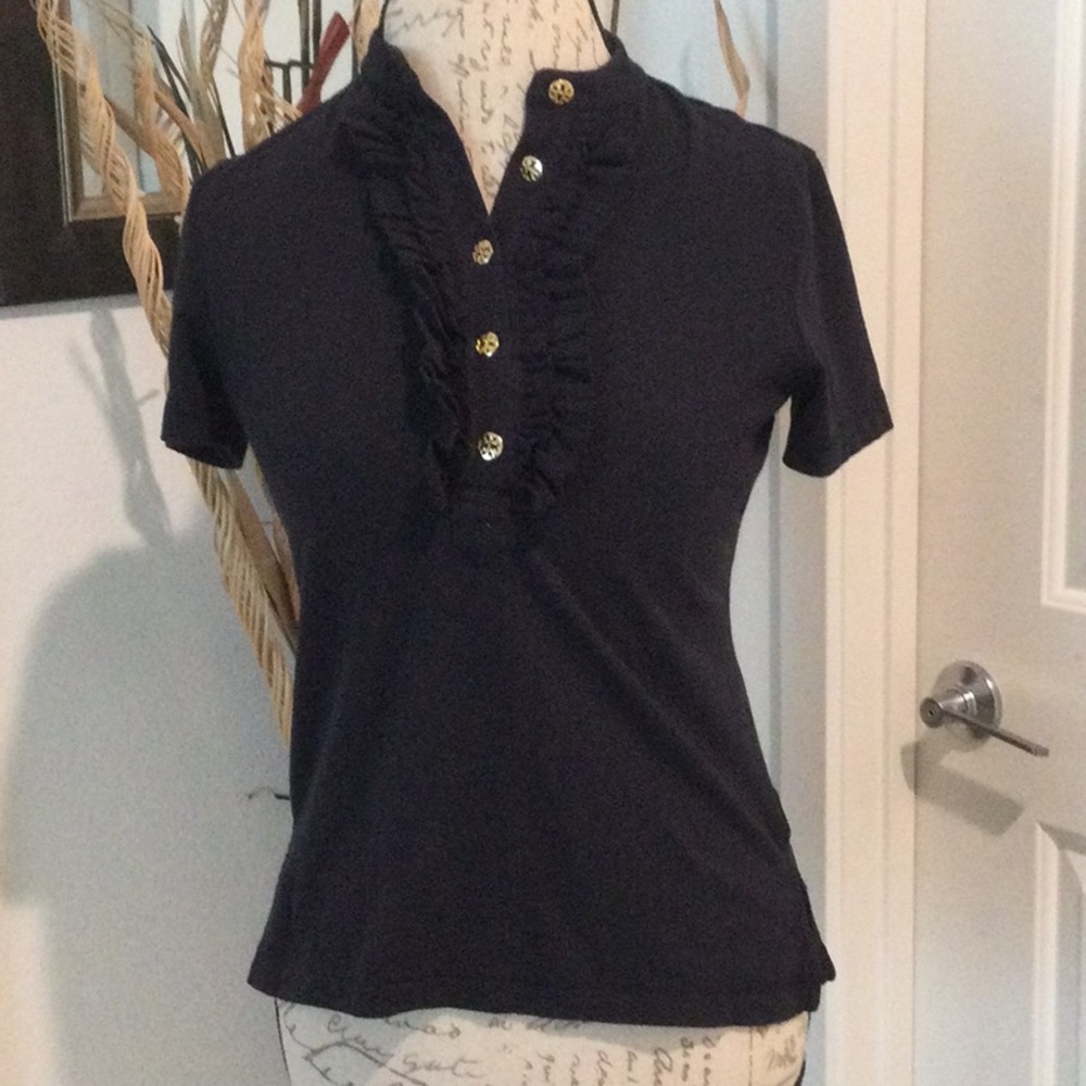 Dark navy Tory Burch blouse